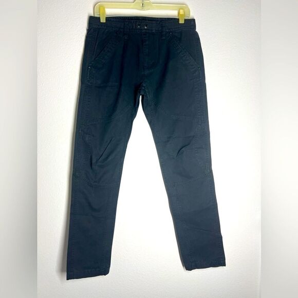 Rare Armani Exchange Men’s Black Cotton Pants Jeans Size 30x30 - Picture 1 of 15